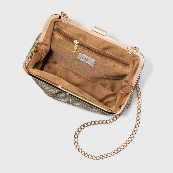 A New Day Glitter Frame Clutch - Picture 4 of 5